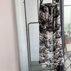 Urban Outfitters Sheer High-Low Skirt